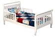 Soom Soom Toddler Bed In White Finish ByStorkcraft Baby Furniture