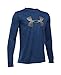 Under Armour UA Novelty Big Logo Long Sleeve Youth X-Large Ultra Blue