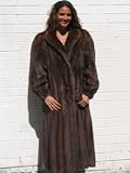 EXQUISITE LUNARAINE MINK FUR COAT sz8 #5831