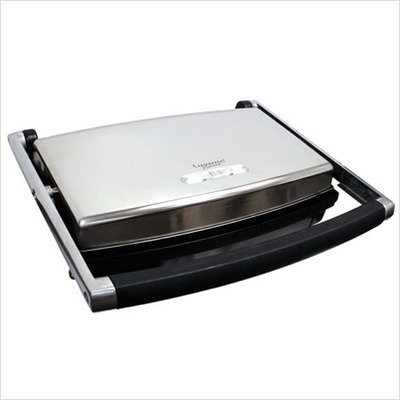 Continental Electricss CP43529 Stainless Steel Panini Grill
