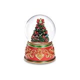 Christmas Tree with Red Base Water Globe