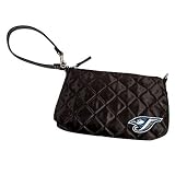 MLB Toronto Blue Jays Quilted Wristlet, Black