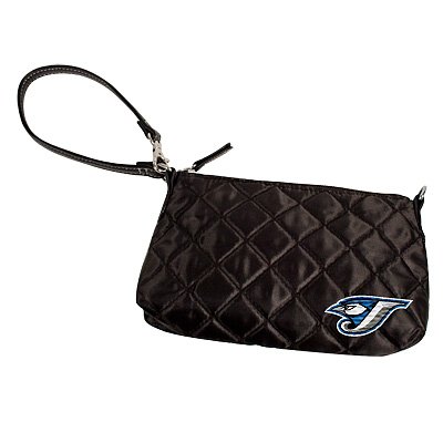 MLB Toronto Blue Jays Quilted Wristlet, Black