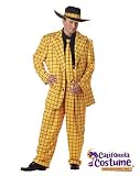 Zoot Suit (Yellow) Plus Adult Costume - Plus