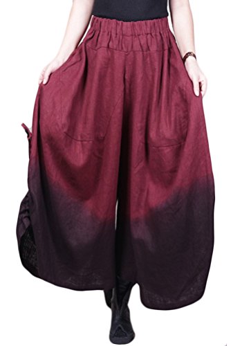 Mordenmiss Women's Culotte Wide Leg Pants