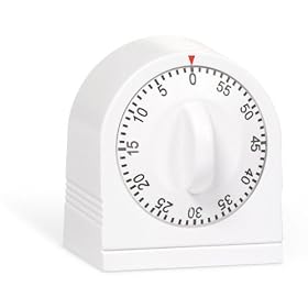 Retro Classic Mechanical Kitchen Timer Cooking Tool Gadget (Bold Face)