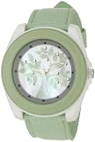 Sprout Women's ST2019MPLG Eco-Friendly Light Green Organic Cotton Strap Watch