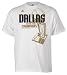 Dallas Mavericks Youth White 2011 NBA Finals Champions Official Locker Room T-Shirt