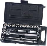 Draper DIY Series 09213 25-Piece 1/2-Inch Socket Set