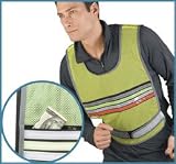 Reflective Vest w/Zipper Pouch