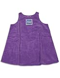 Mulberribush - Girls Corduroy Jumper Dress, Purple (Size 10)