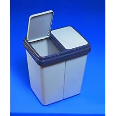 ALPFA Abfalleimer 2x25 Ltr. DUO BIN