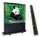 PCP60MM 60 Portable Projection Screen Matte White Integrated Carry Case/ Floor Stand