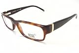 MONT BLANC MB-210/V Eyeglasses 210V Dark Havana 120 Frames