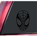 Spiderman Face Spidey Mask Vinyl Decal Sticker - Black