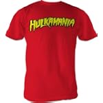 Hulk Hogan "hulkamania" T-shirt Red