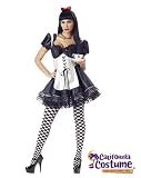 : Malice In Wonderland Adult Dark Gothic Goth Costume