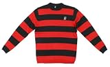 Forum Stripe Men's Sweater - Red