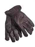 Men's Boston Traveler Deerskin Gloves with Thinsulated - Black