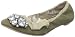 Mia Women's Parisian Jeweled Ballerina Flat