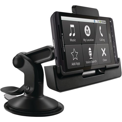 Motorola Vehicle Dock for DROID X & Droid X2 with Rapid Car Charger - Motorola Retail Packaging