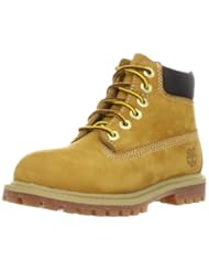 Shoes: Timberland 6-Inch Premium Waterproof Boot (Toddler/Little Kid/Big Kid),Wheat Nubuck,11 W US Little Kid - Timberland