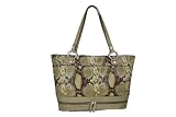 Steps & Dreams Lucca East Leather Oversized Tote Bag