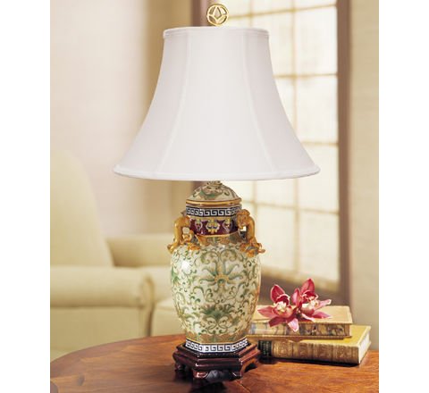 Qing Dynasty Porcelain Lamp