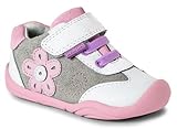 [ペディペド] pediped Grip n Go グリップゴー Claudia クラウディア - セカンドベビーシューズ ベビースニーカー ホワイトピンク EU21 (日本サイズ13-13.5cm)