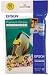 Epson Premium Glossy Photo Paper, 100 x 150 mm, 50 Sheets