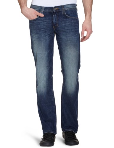 MUSTANG Jeans Herren Jeans Niedriger Bund 3119-5137, Gr. 32/32, Blau (scratched used 081) Preisvergleich