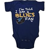 Old Time Hockey St Louis Blues Lemming Team Creeper Newborn