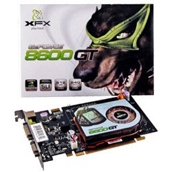 XFX PVT84JYAJG GeForce 8600GT 512MB GDDR2 540Mhz PCI Express x16 SLI Ready Video Card ( Dual DVI / S-video )