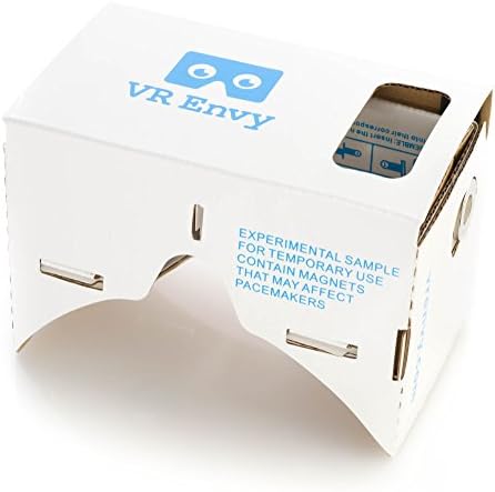 VR Envy Velocity (Unassembled) - Google Cardboard Virtual Reality Headset with NFC (White)