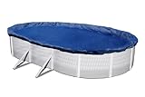 Dirt Defender 15-Year 16-Feet x 25-Feet Oval Above-Ground Winter Pool Cover