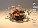 Lotus Glass Teapot 400ml by THE EXOTIC TEAPOT  from The Exotic Teapot