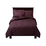 Fieldcrest® Luxury Stripe Duvet - Plum (Queen)