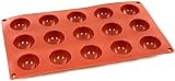 World Cuisine Non-Stick Silicone Mold, Hemisphere, Mini