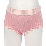 DEHANG 母乳育児用 産後ショーツ 調節可マタニティショーツ ピンク XL