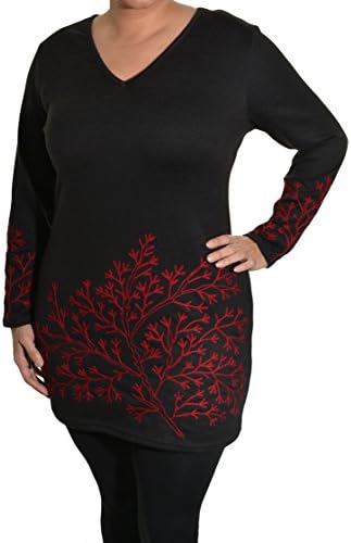 Highness NYC Tree Branches Sweater Tunic
