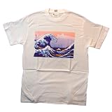【印　IN TOKYO】浮世絵 浪裏富士Ｔシャツ　綿100％　M～LL
