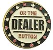 Hand Painted Poker Card Guard Protector - On the Dealer