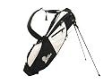 PALM SPRINGS Sunday Golf Bag w/stand White/Black