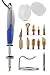 Chandler Tool Wood Burning Kit - 30 Watt - Pyrography Woodburner with Solid Brass Tips - for Woodburning Leather Burning Soldering DIY