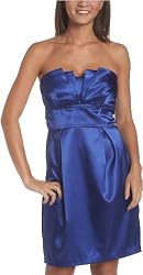 Teeze Me Juniors' Origami Tube Strapless Dress