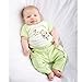 Hudson Baby Rainforest 2 Bodysuits and Pants - Green