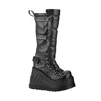 Demonia Plateau-Stiefel Stomp-306