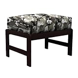 City Camouflage Ottoman Slipcover- Twin