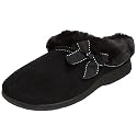 Dearfoams Women's Microfiber Velour Slipper