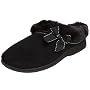 Dearfoams Women's Microfiber Velour Slipper
